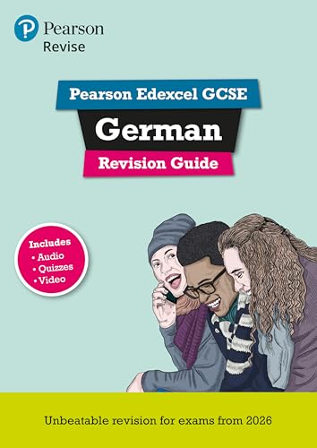 Pearson Revise Edexcel GCSE German Revision Guide incl. audio, quiz & video - for 2026, 2027 exams von Pearson Education Limited