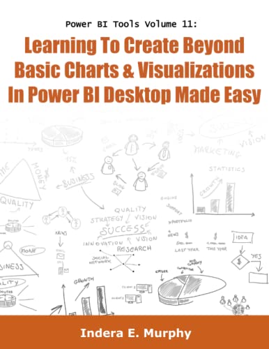 Learning To Create Beyond Basic Charts & Visualizations In Power BI Desktop Made Easy (Power BI Series) von Tolana Publishing