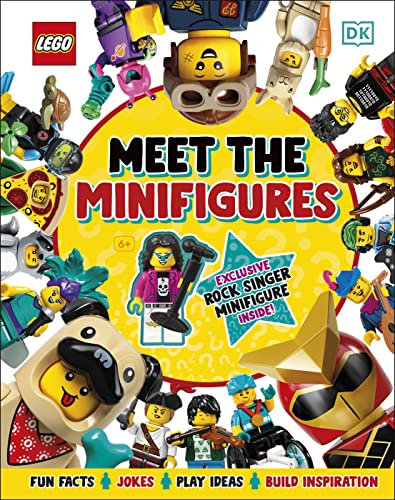 LEGO Meet the Minifigures: With Exclusive LEGO Rockstar Minifigure (DK Bilingual Visual Dictionary) von DK Children