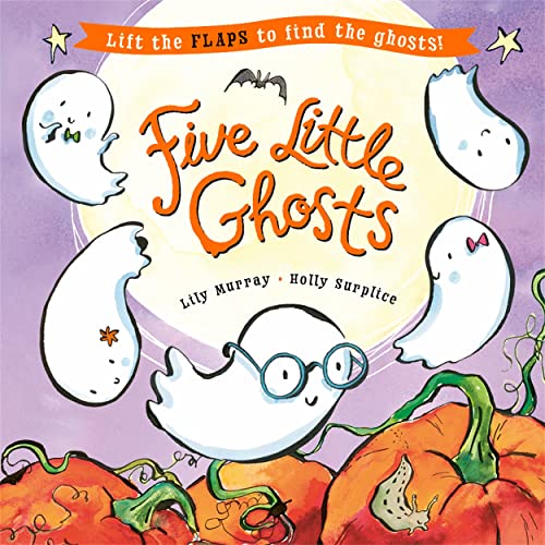 Five Little Ghosts: A lift-the-flap Halloween picture book von Templar Publishing