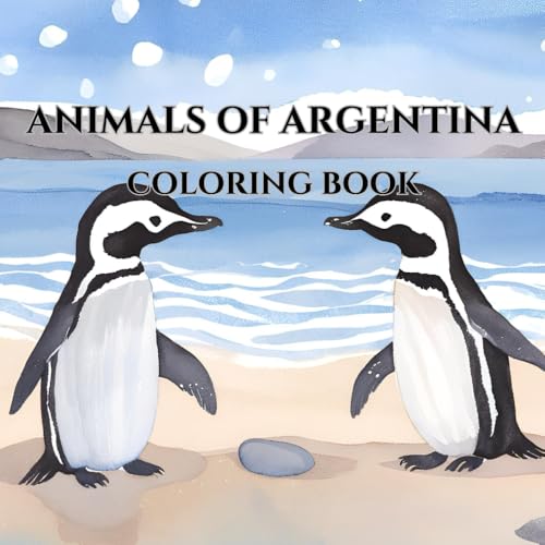 Argentina’s Amazing Animals – A Fun Coloring Book for Kids: Simple and Easy-to-Color Wildlife Illustrations for Children Ages 4-8 | Animals from Around the World von Independently published