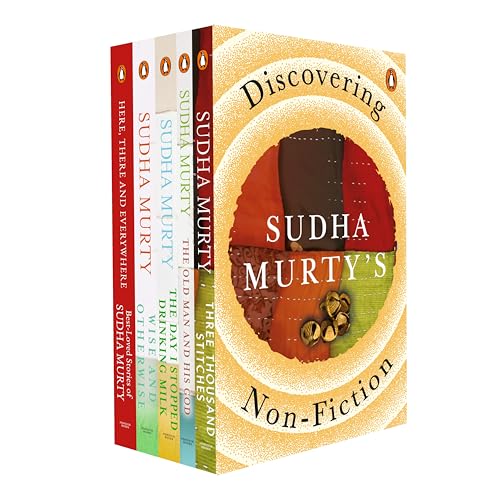 Discovering Sudha Murty’s Non-fiction: Here, There and Everywhere, Three Thousand Stitches, Wise and Otherwise, the Day I Stopped Drinking Milk, the Old Man and His God von Penguin