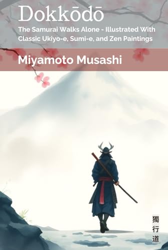 Dokkodo: The Samurai Walks Alone - Illustrated With Classic Ukiyo-e, Sumi-e, and Zen Paintings (Path of the Sword Sage) von Independently published