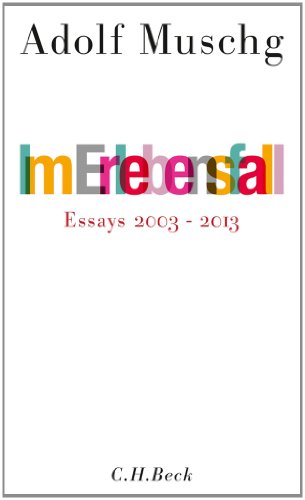 Im Erlebensfall: Essays 2002-2013