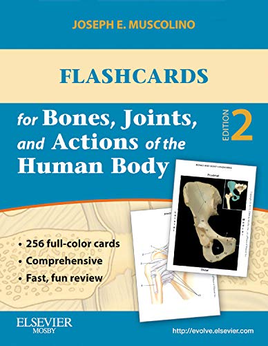 Flashcards for Bones, Joints, and Actions of the Human Body