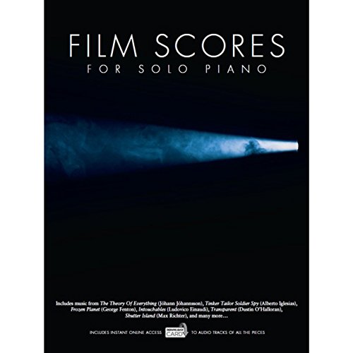 Film Scores For Solo Piano (Buch/Download Card) von Music Sales