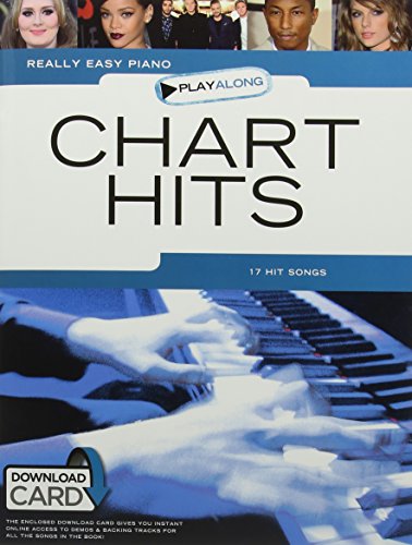 Really Easy Piano Playalong: Chart Hits (Book/Audio Download)