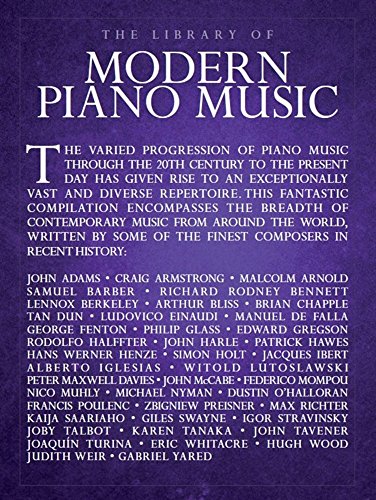 The Library Of Modern Piano Music von Music Sales