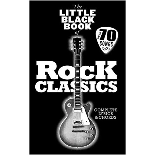 The Little Black Book Of Rock Classics: Noten, Songbook für Gesang, Gitarre von Music Sales Limited