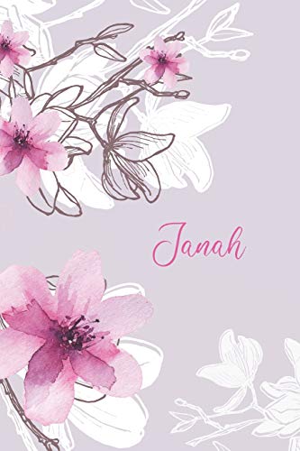 Janah: Custom Muslim Name Notebook/Journal - Personalized Islamic Gift von Independently published