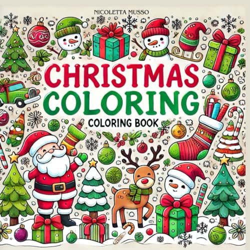 CHRISTMAS COLORING BOOK: Christmas Coloring Book von Independently published