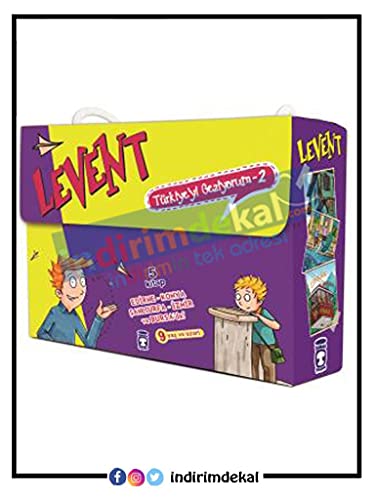 Levent Türkiye’yi Geziyorum 2 - 5 Kitap Takım Levent Türkiye’yi Geziyorum 2 - 5 Kitap Takım