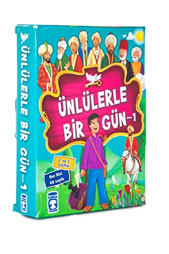 Ünlülerle Bir Gün 1 Set - 10 Kitap Takım
