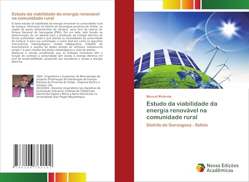 Estudo da viabilidade da energia renovável na comunidade rural: Distrito de Gorongosa - Sofala