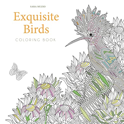 Exquisite Birds Coloring Book (Calm Coloring: Natural Wonders)