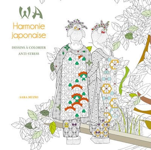 Wa Harmonie japonaise - Dessins à colorier anti-stress von WHITE STAR