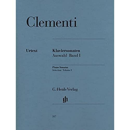 Klaviersonaten, Auswahl, Band I (1768-1785): Besetzung: Klavier zu zwei Händen (G. Henle Urtext-Ausgabe)