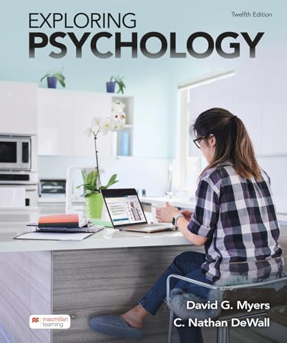 Exploring Psychology (International Edition) von Worth Publishers