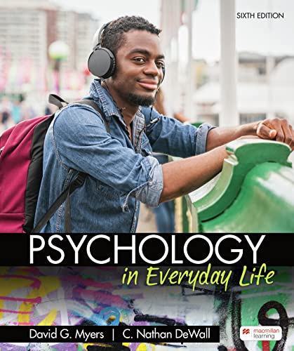 Psychology in Everyday Life (International Edition) von Macmillan Learning