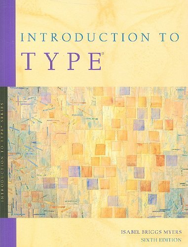 Introduction to Type: A Guide to Understanding Your Results on the MBTI Instrument 6th edition by Myers, Isabel Briggs (1998) Paperback