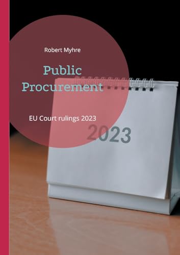 Public Procurement: EU Court rulings 2023 von BoD – Books on Demand – Norwegen