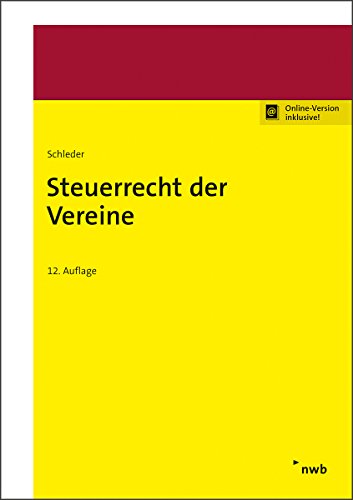 Steuerrecht der Vereine: Mit Online-Zugang