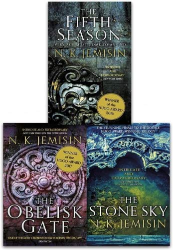 Broken Earth Trilogy Collection 3 Books Set By N. K. Jemisin (The Fifth Season, The Obelisk Gate, The Stone Sky)