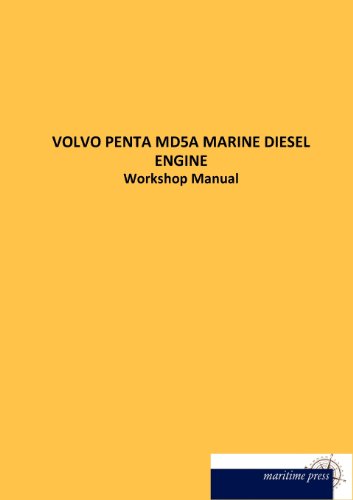 VOLVO PENTA MD5A MARINE DIESEL ENGINE: Workshop Manual