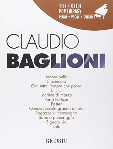 Claudio Baglioni von Ricordi