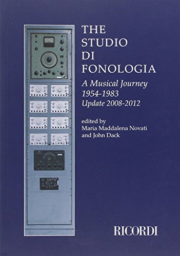 The Studio Di Fonologia: Update 2008-2012