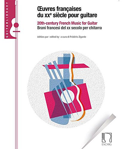 uvres françaises du XXe siècle pour guitare