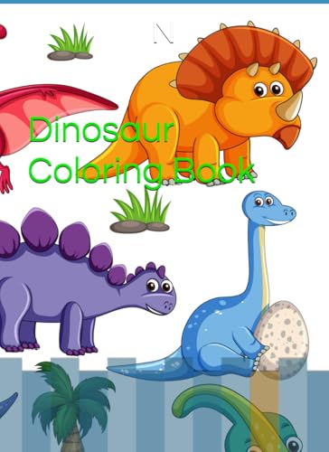 Dinosaur Coloring Book von Independently published