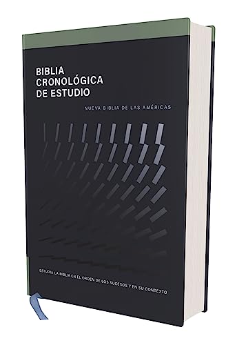 NBLA, Biblia Cronológica de Estudio, Tapa Dura, Interior a Cuatro Colores: Nueva Biblia De Las Américas, Comfort Print