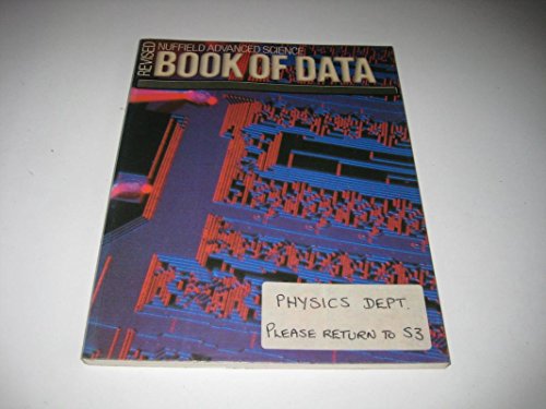 Nuffield Advanced Science: Book of Data New Edition (Nuffield Chemistry) von Pearson Education Limited