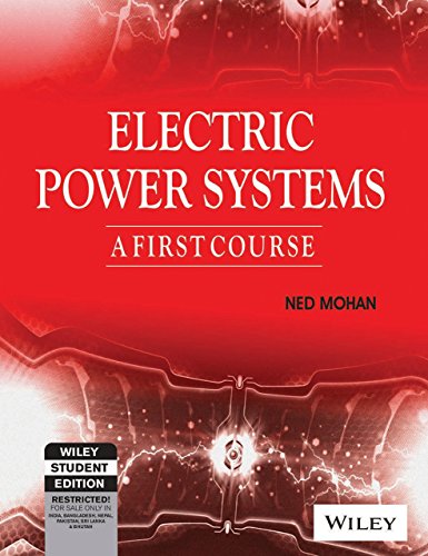 Electric Power Systems: A First Course (Wse)
