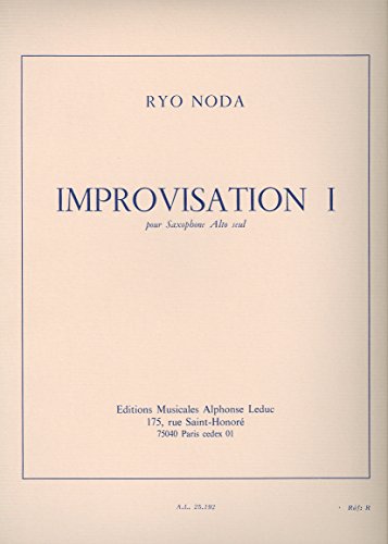 NODA - Improvisation I para Saxofon Mib