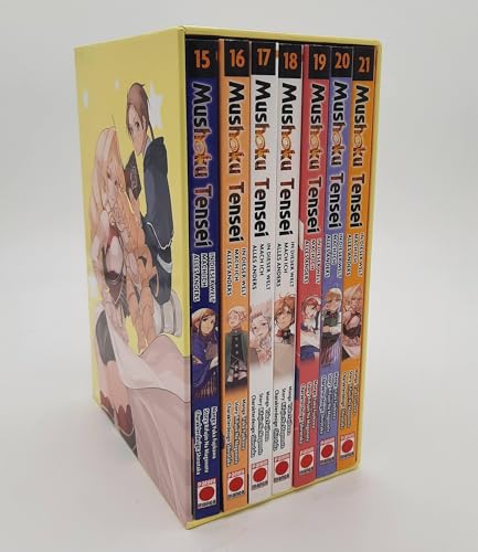 Mushoku Tensei - In dieser Welt mach ich alles anders - Schuber 3 (Band 15 bis 21): Actionreiche und lustige Abenteuer nach der Wiedergeburt in einer Fantasywelt von Panini Verlags GmbH