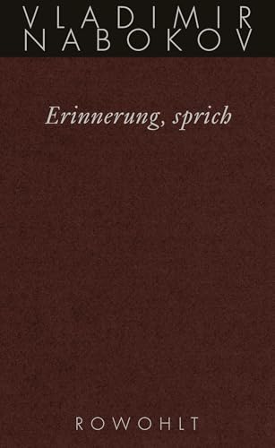 Erinnerung, sprich: Wiedersehen mit einer Autobiographie