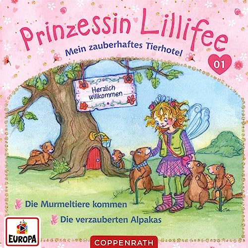 Prinzessin Lillifee - Mein zauberhaftes Tierhotel (CD 1): Folge 1 + 2 von Coppenrath Verlag GmbH & Co. KG
