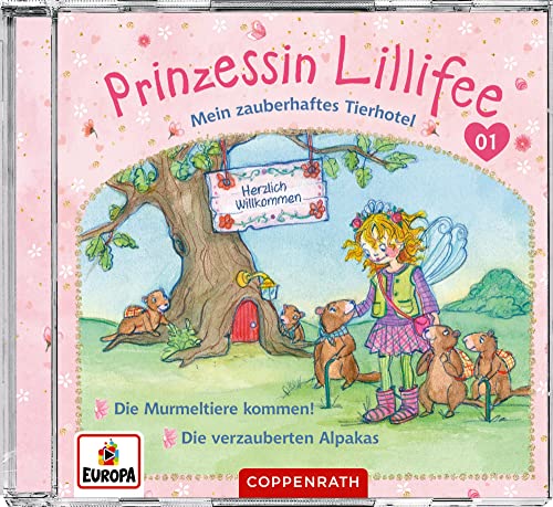 Prinzessin Lillifee - Mein zauberhaftes Tierhotel (CD 1): Folge 1 + 2 von Coppenrath Verlag GmbH & Co. KG