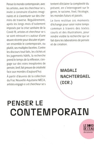 Penser le contemporain von BORD DE L EAU
