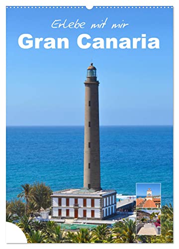 Erlebe mit mir Gran Canaria (Wandkalender 2025 DIN A2 hoch), CALVENDO Monatskalender von CALVENDO