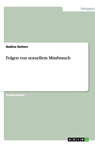 Folgen von sexuellem Missbrauch von Books on Demand