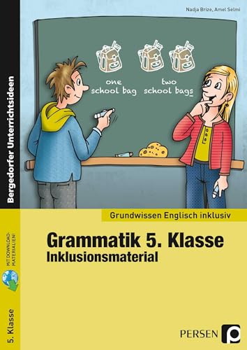 Grammatik 5. Klasse - Inklusionsmaterial Englisch (Grundwissen) von Persen Verlag i.d. AAP