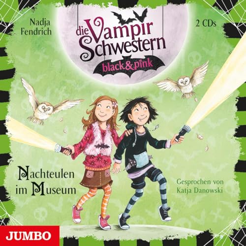 Die Vampirschwestern black & pink. Nachteulen im Museum [6]: CD Standard Audio Format, Lesung