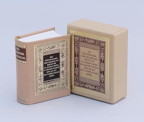 Der Dresdener Fürstenzug: Ein Fürstenstamm, des Heldenlauf reicht bis zu unsern Tagen, in grauer Vorzeit ging er auf mit unsres Volkes Sagen (Sächsische historische Titel im Miniaturbuchverlag)