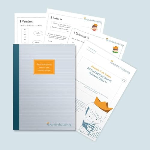 Grundschule - Rechtschreibsammlung für die 3. & 4. Klasse - Teil 1: Materialsammlung für die 3. & 4. Klasse im Fach Deutsch