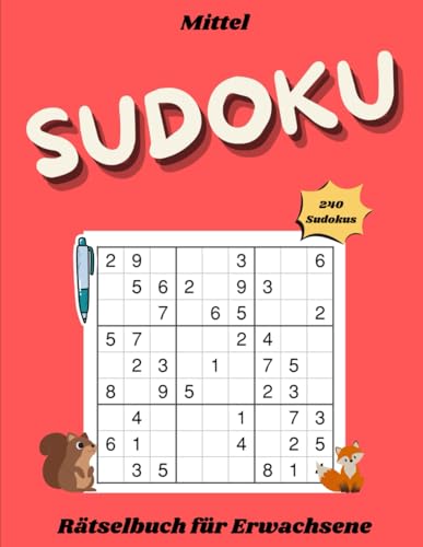 Sudoku: Rätselbuch für Erwachsene