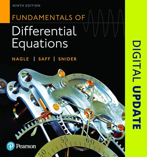 Fundamentals of Differential Equations: Fundament Different Equatio_9 von Pearson