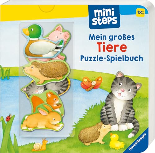 ministeps Mein großes Tiere Puzzle-Spielbuch - ab 18 Monate: Ab 18 Monaten von Ravensburger